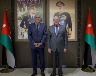 عطية يلتقي السفير الجزائري لإنتهاء مهامه في الأردن