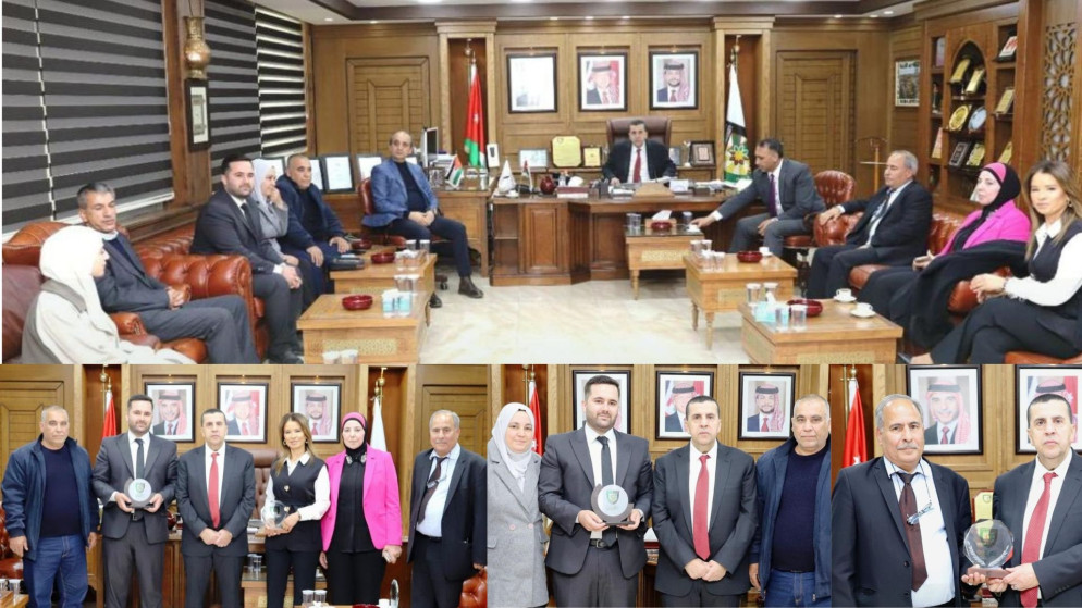 تكريم طلبة البلقاء التطبيقية الفائزين بجوائز صندوق الحسين للإبداع