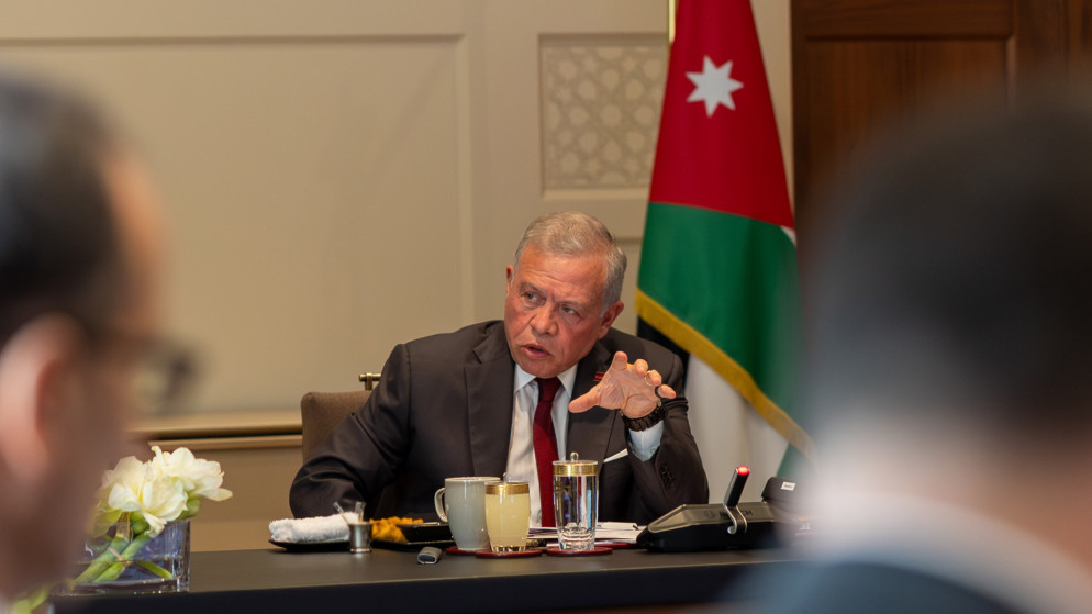 الملك يوجه الحكومة بالتزام زمني لمشروع الناقل الوطني للمياه